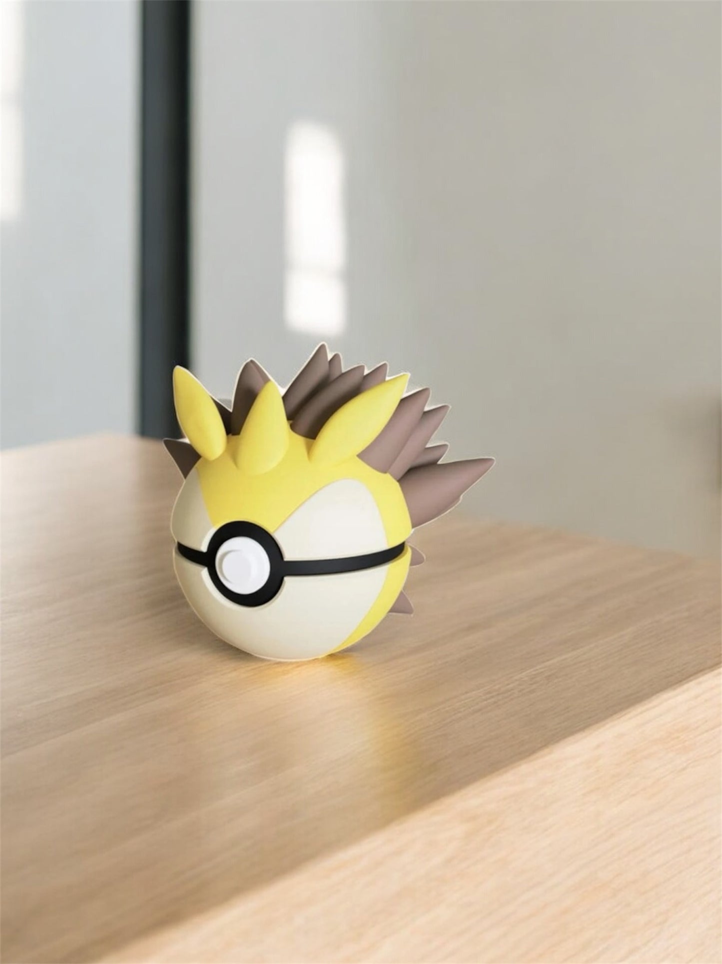 Pokemon Character Design - 3D Printed Pokeball - Sandslash - Unique Display Collectable