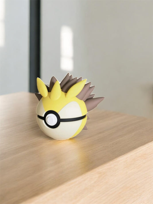 Pokemon Character Design - 3D Printed Pokeball - Sandslash - Unique Display Collectable