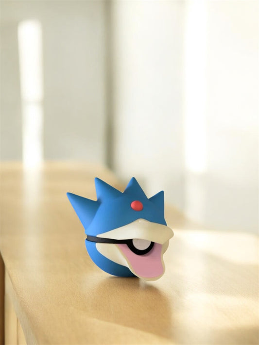 Pokemon Character Design - 3D Printed Pokeball - Golduck - Unique Display Collectable
