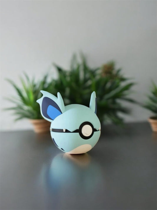 Pokemon Character Design - 3D Printed Pokeball - Nidorina - Unique Display Collectable