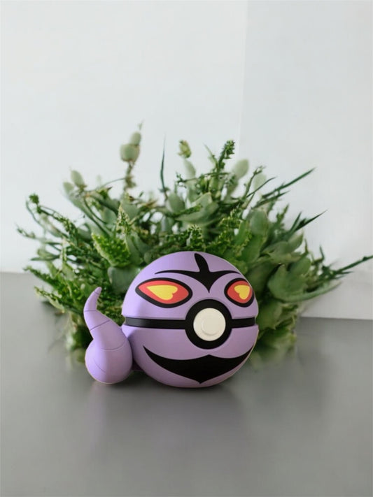 Pokemon Character Design - 3D Printed Pokeball - Arbok - Unique Display Collectable