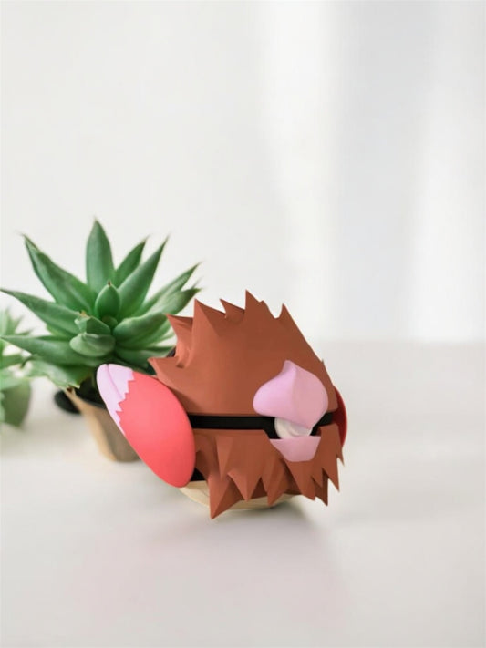 Pokemon Character Design - 3D Printed Pokeball - Spearow - Unique Display Collectable