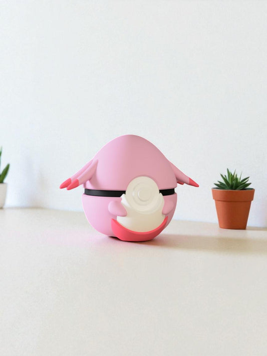 Pokemon Character Design 3D Printed Pokeball - Chansey - Unique Display Collectable