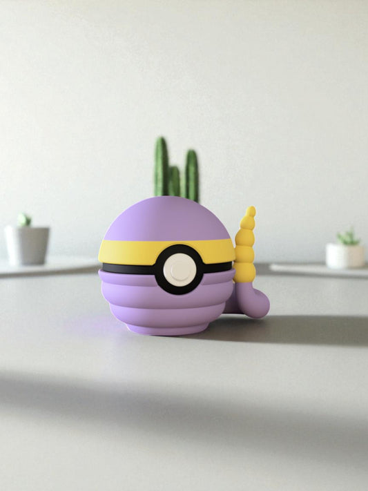 Pokemon Character Design 3D printed Pokeball - Ekans - Unique Display Collectable