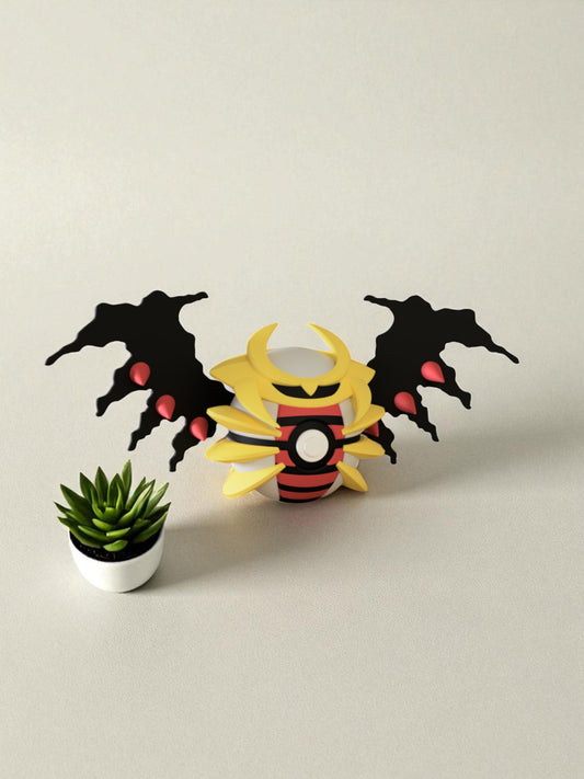 Pokemon Character Design 3D Printed Pokeball - Giratina - Unique Display Collectable