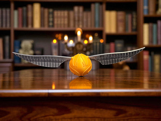 Harry Potter Golden Snitch Replica 3D Printed - Unique Display Collectable