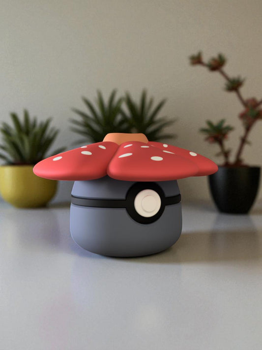Pokemon Character Design 3D Printed Pokeball - Vileplume - Unique Display Collectable