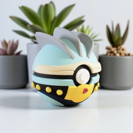 Pokemon Character Design 3D Printed Pokeball - Machamp - Unique Display Collectible