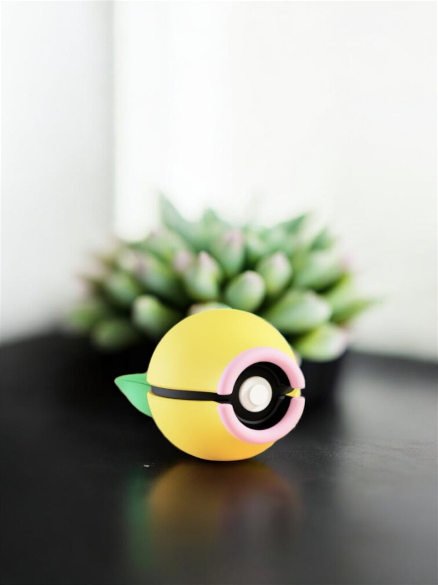 Pokemon Character Design- 3D Printed Pokeball- Bellsprout- Unique Display Collectible