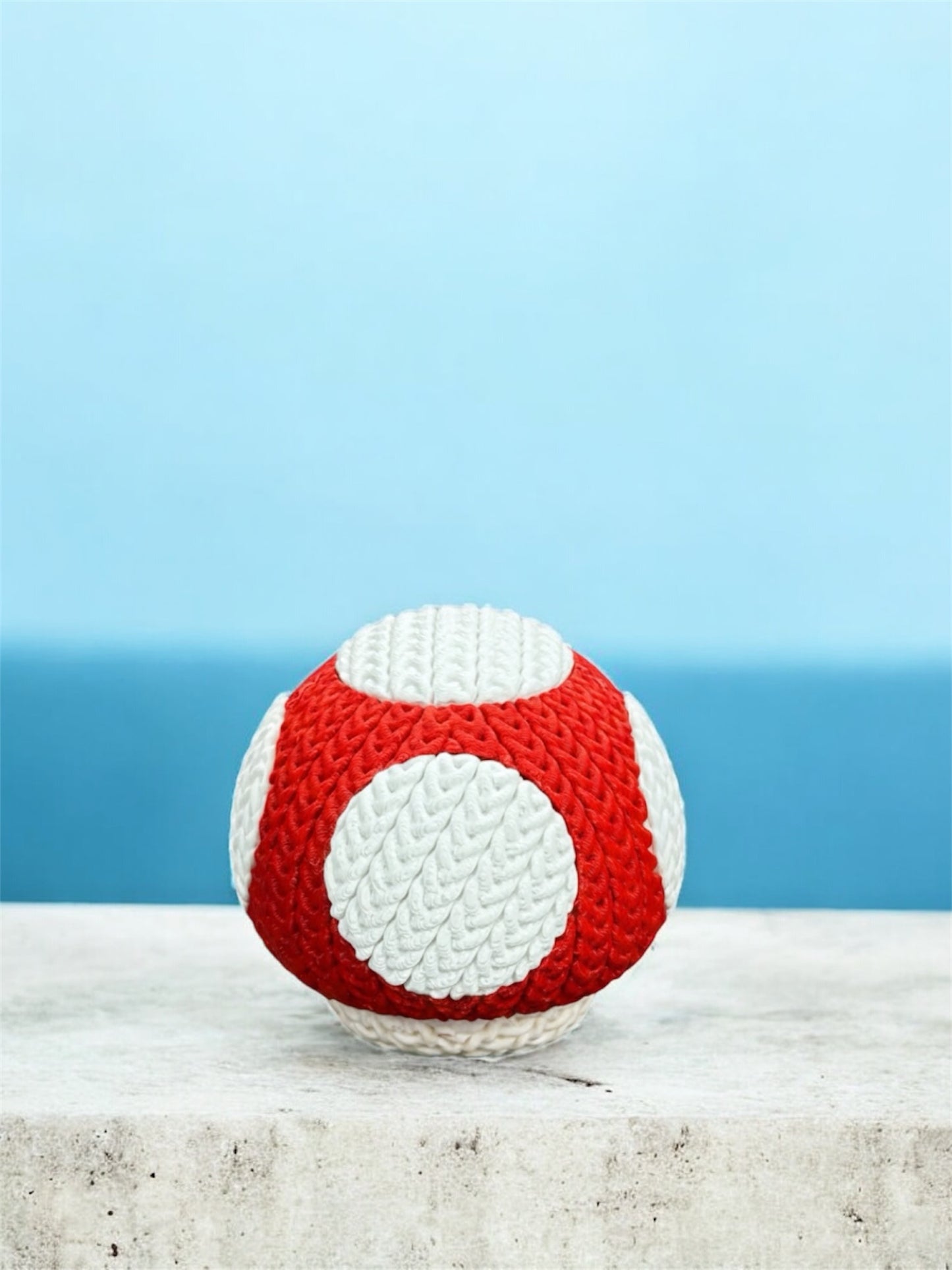 Knitted Design - 3D Printed Super Mario- Inspired Figures - Unique Display Collectible