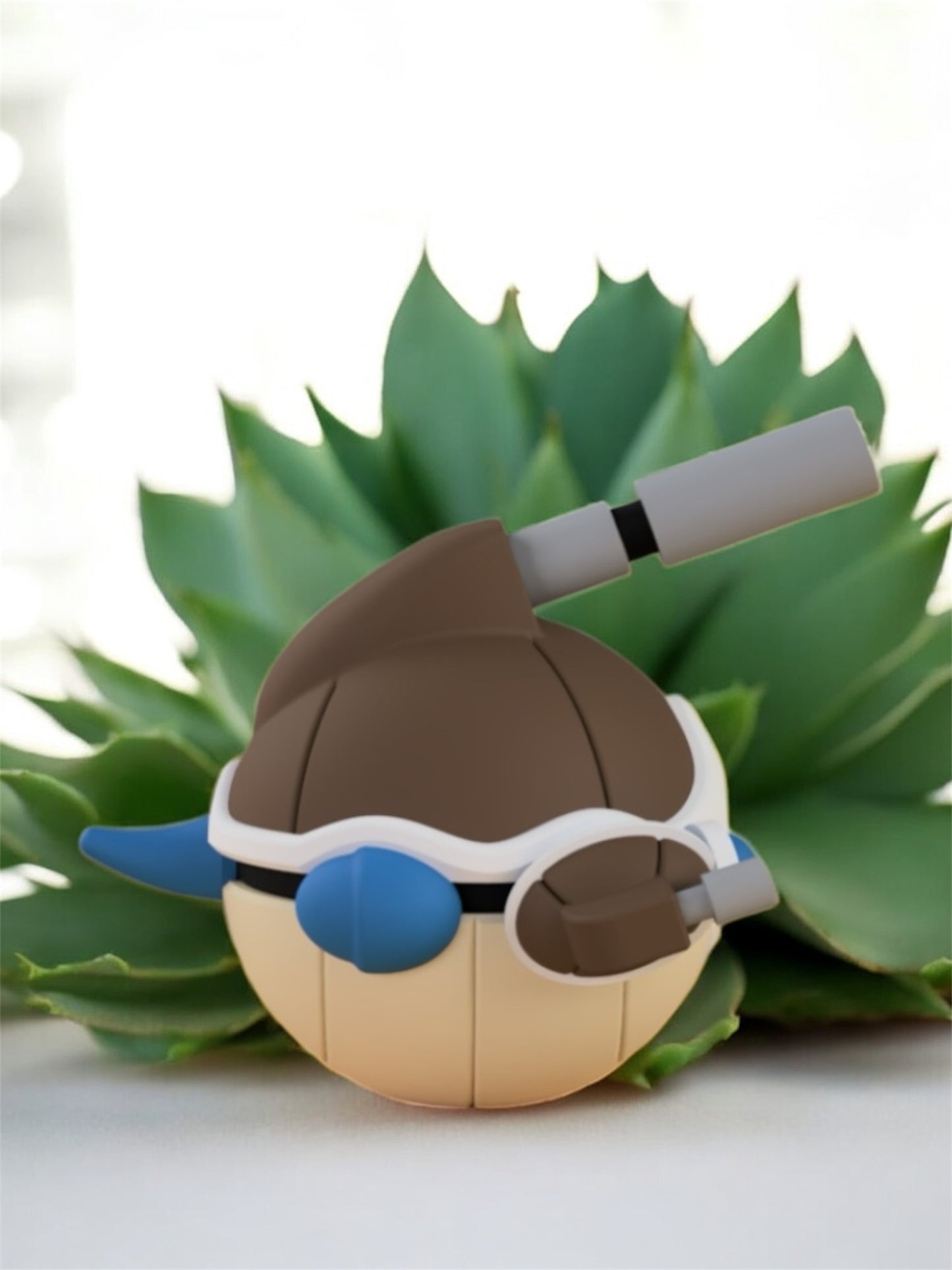 Pokemon Character Design - 3D Printed Pokeball - Mega Blastoise - Unique Display Collectible