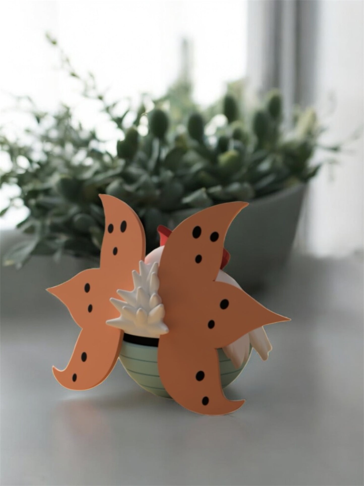 Pokemon Character Design - 3D Printed Pokeball - Volcarona - Unique Display Collectible