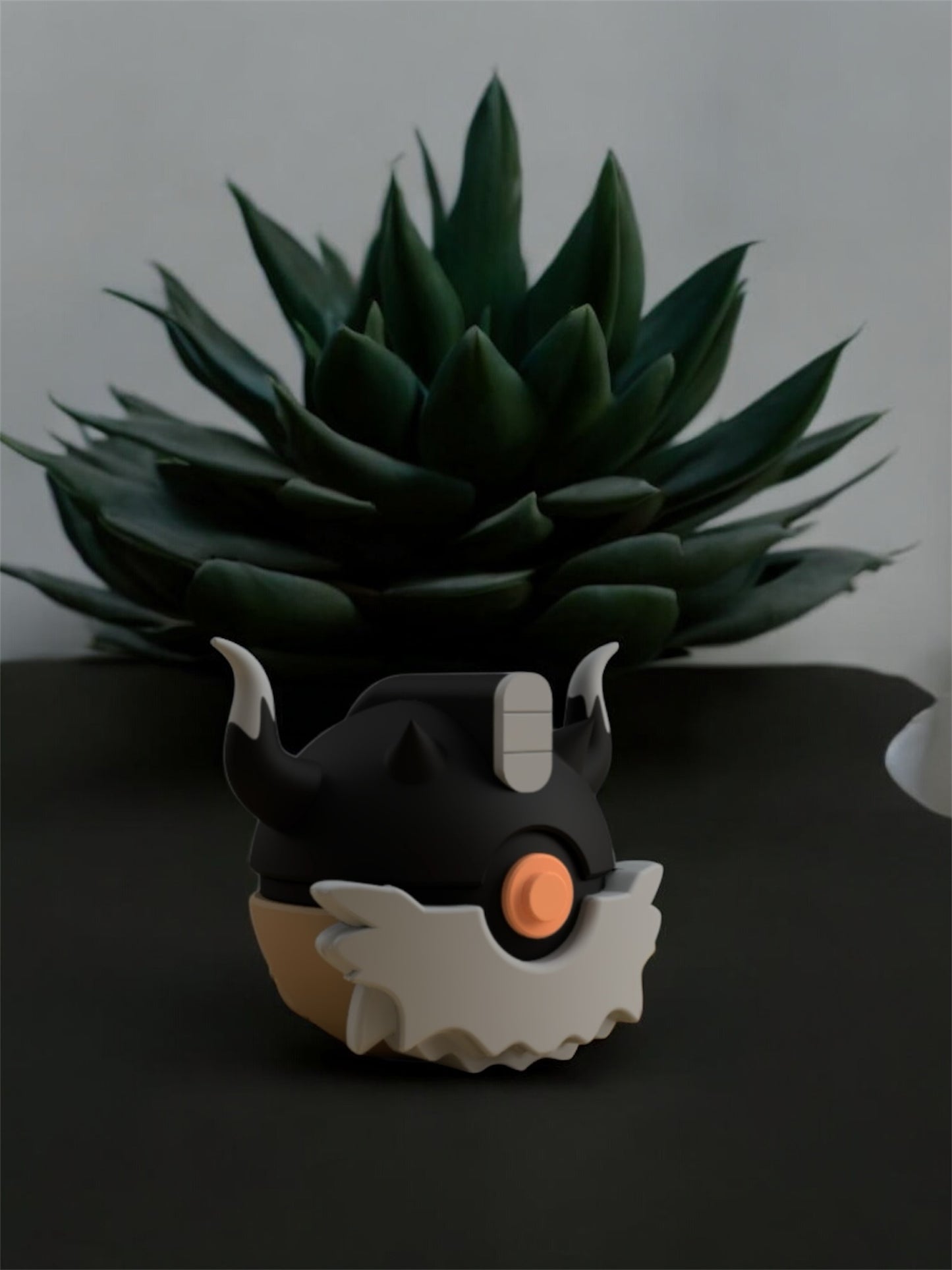 Pokemon Character Design - 3D Printed Pokeball - Perserker - Unique Display Collectible