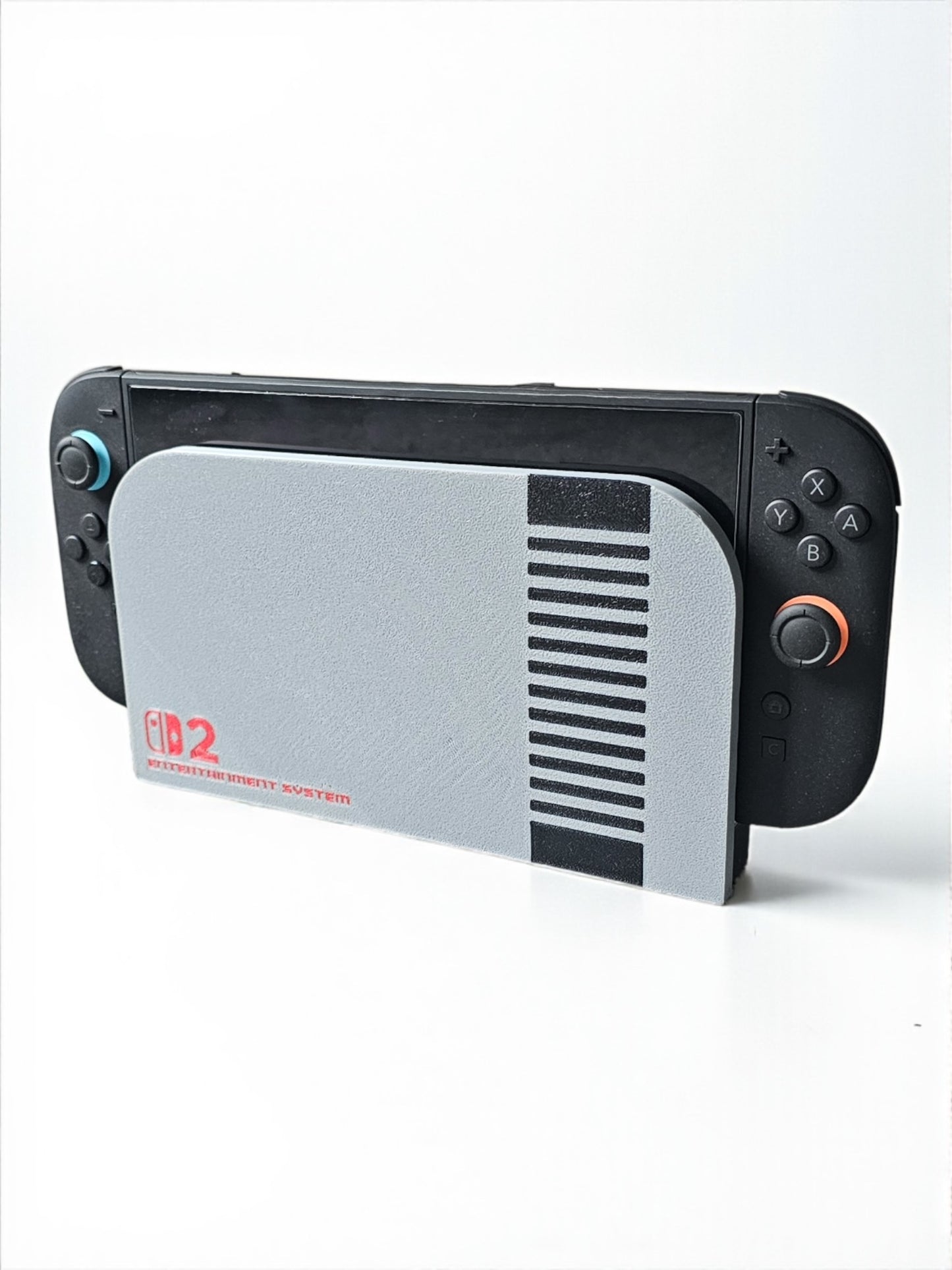 Switch 2 3D Printed Dock Cover - Retro NES Style