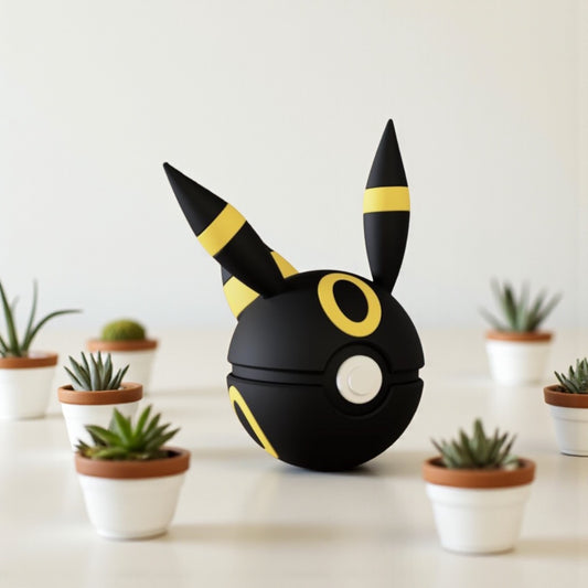 Pokemon Character Design 3D Printed Pokeball - Umbreon Unique Display Collectible