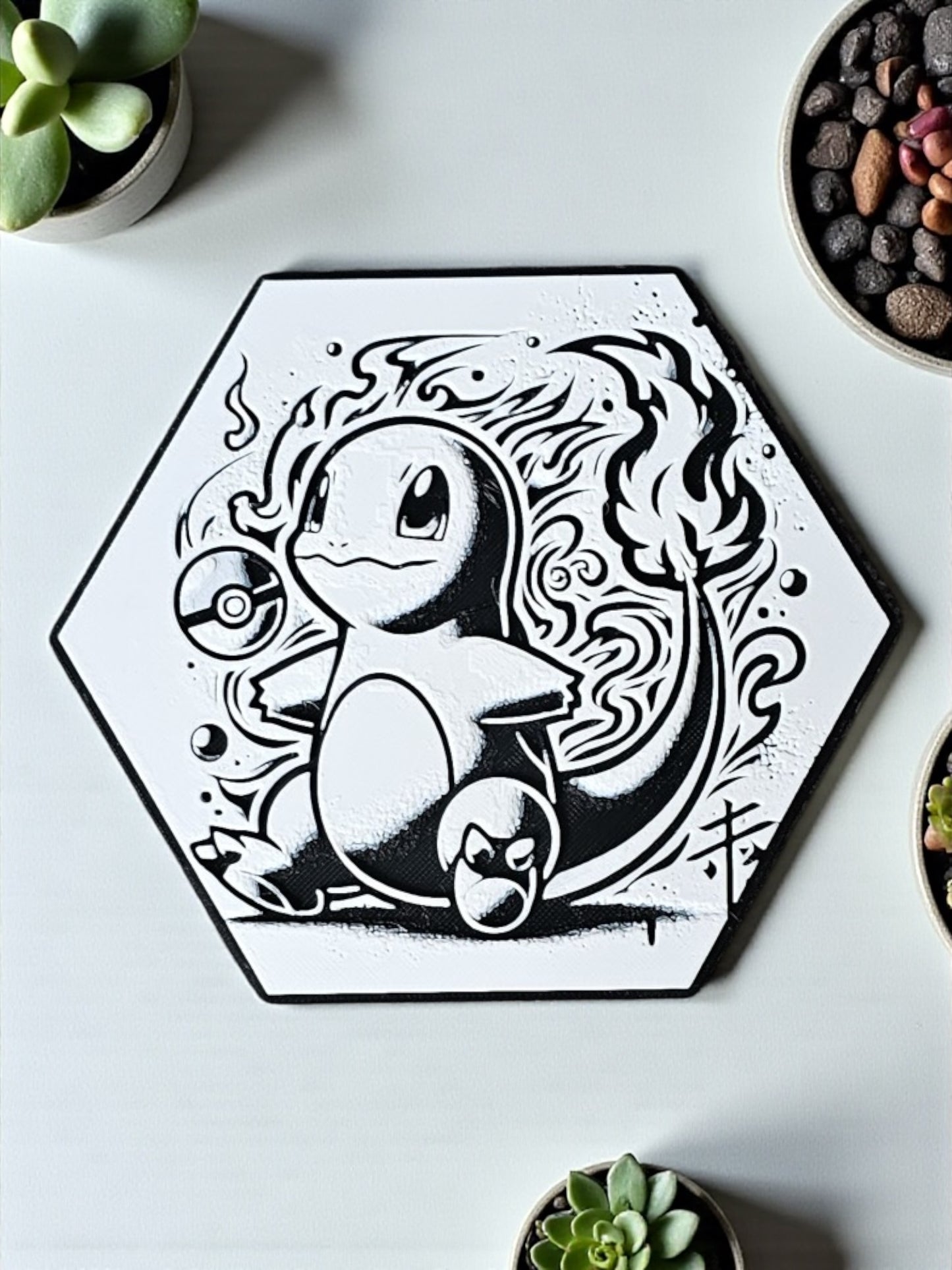 Pokemon 3D Printed Wall Art