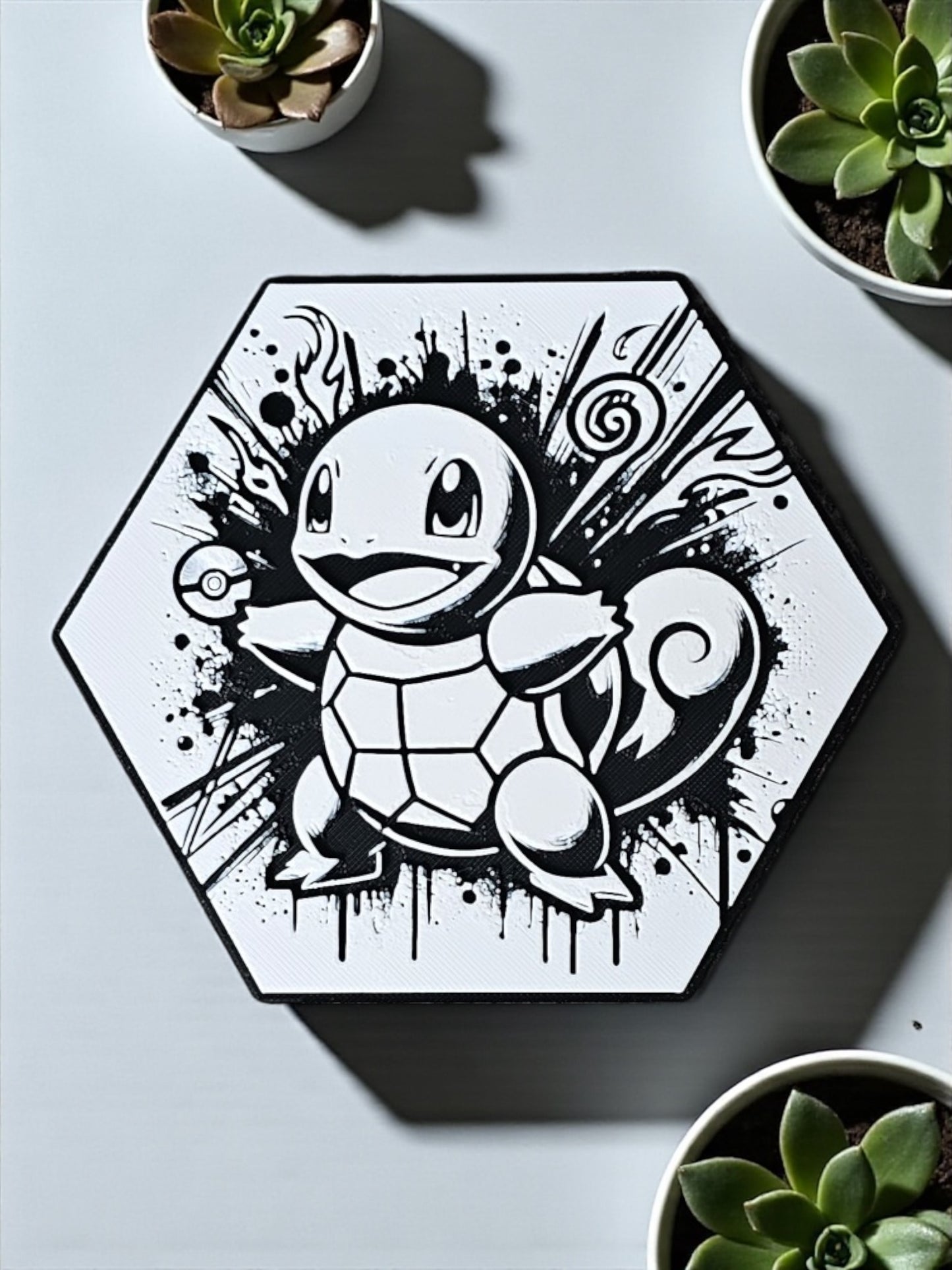 Pokemon 3D Printed Wall Art
