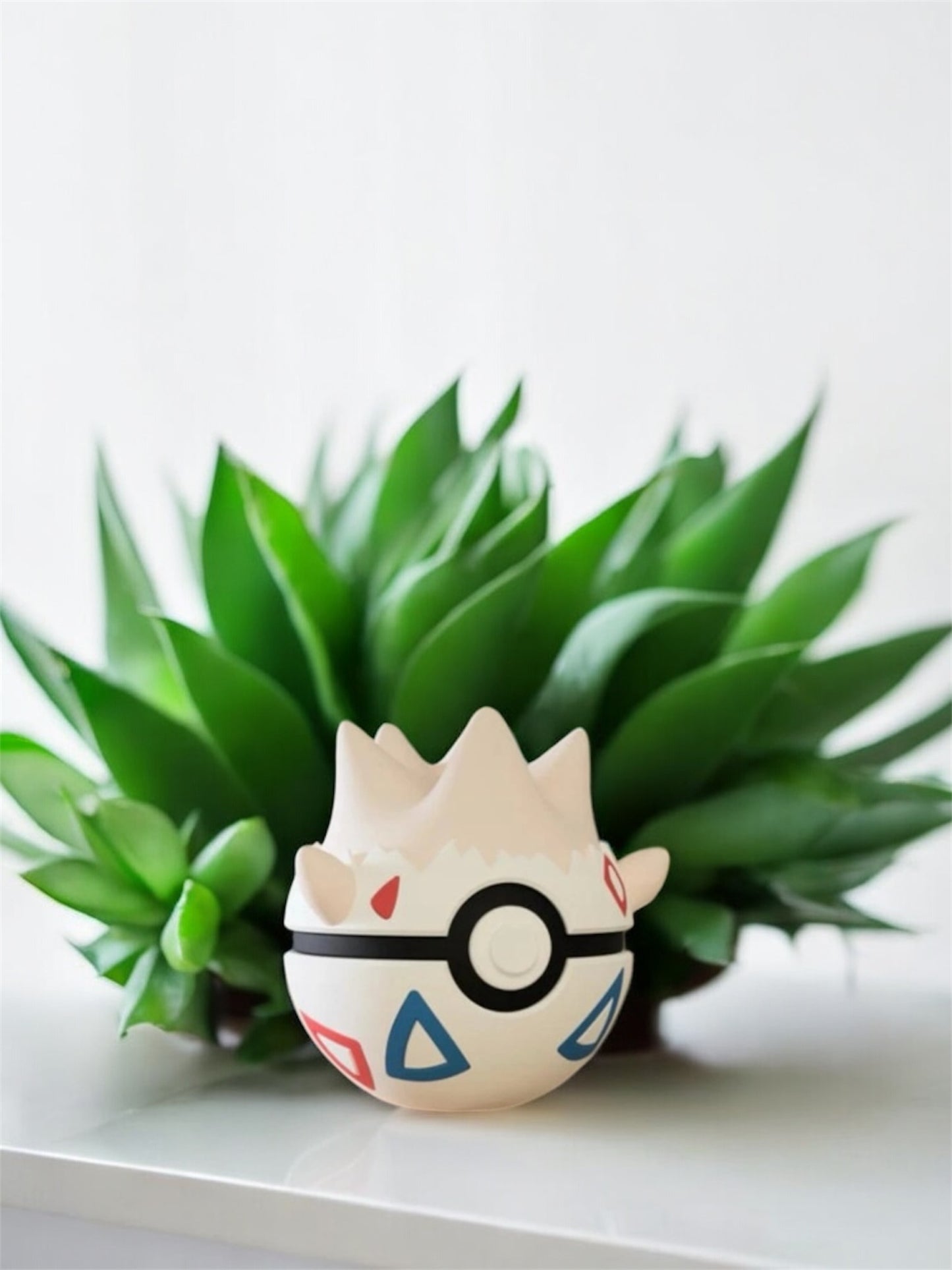 Pokemon Character Design - 3D Printed Pokeball - Togepi - Unique Display Collectable