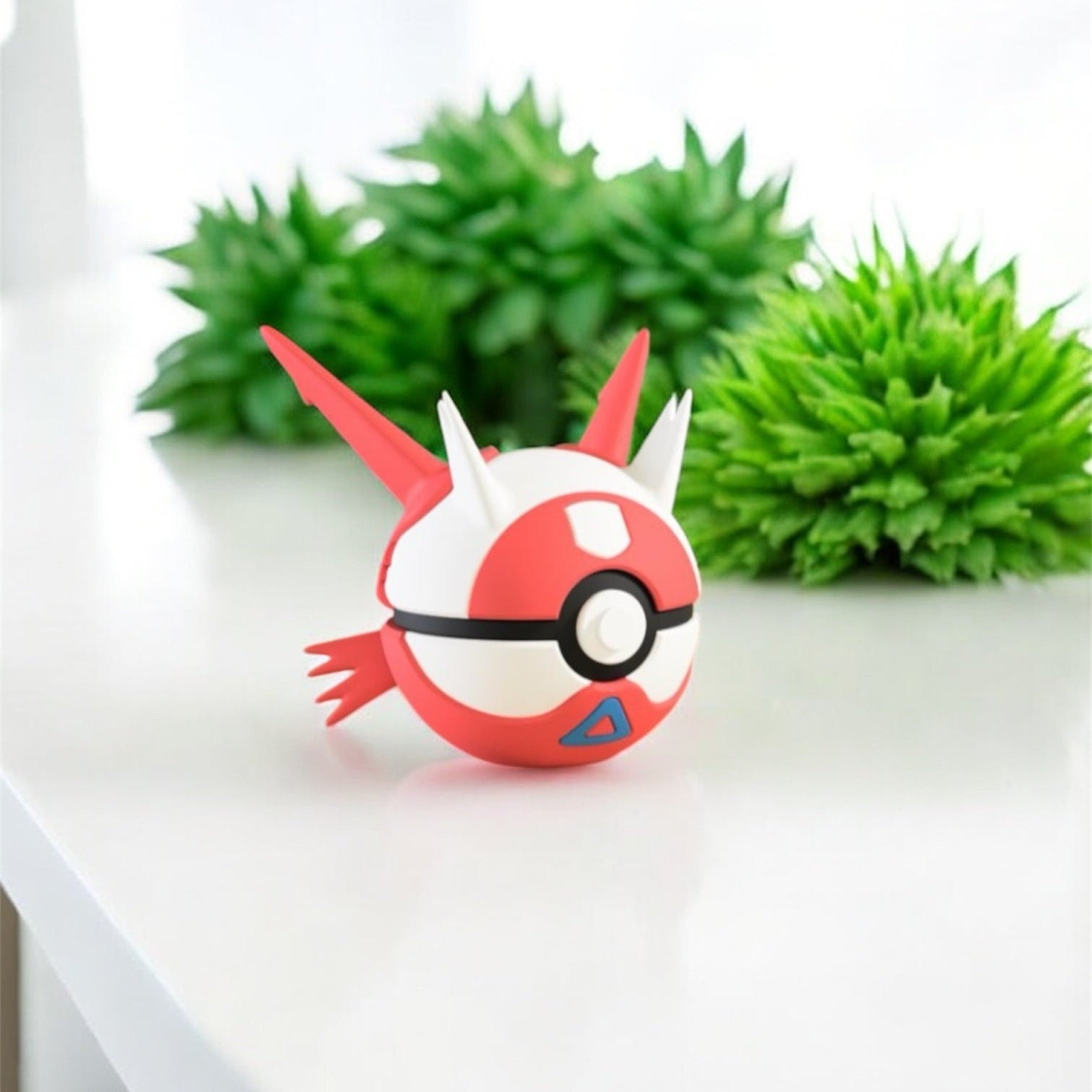 Pokemon Character Design - 3D Printed Pokeball - Latias - Unique Display Collectible