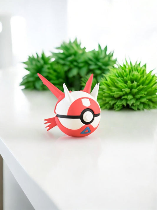 Pokemon Character Design - 3D Printed Pokeball - Latias - Unique Display Collectible