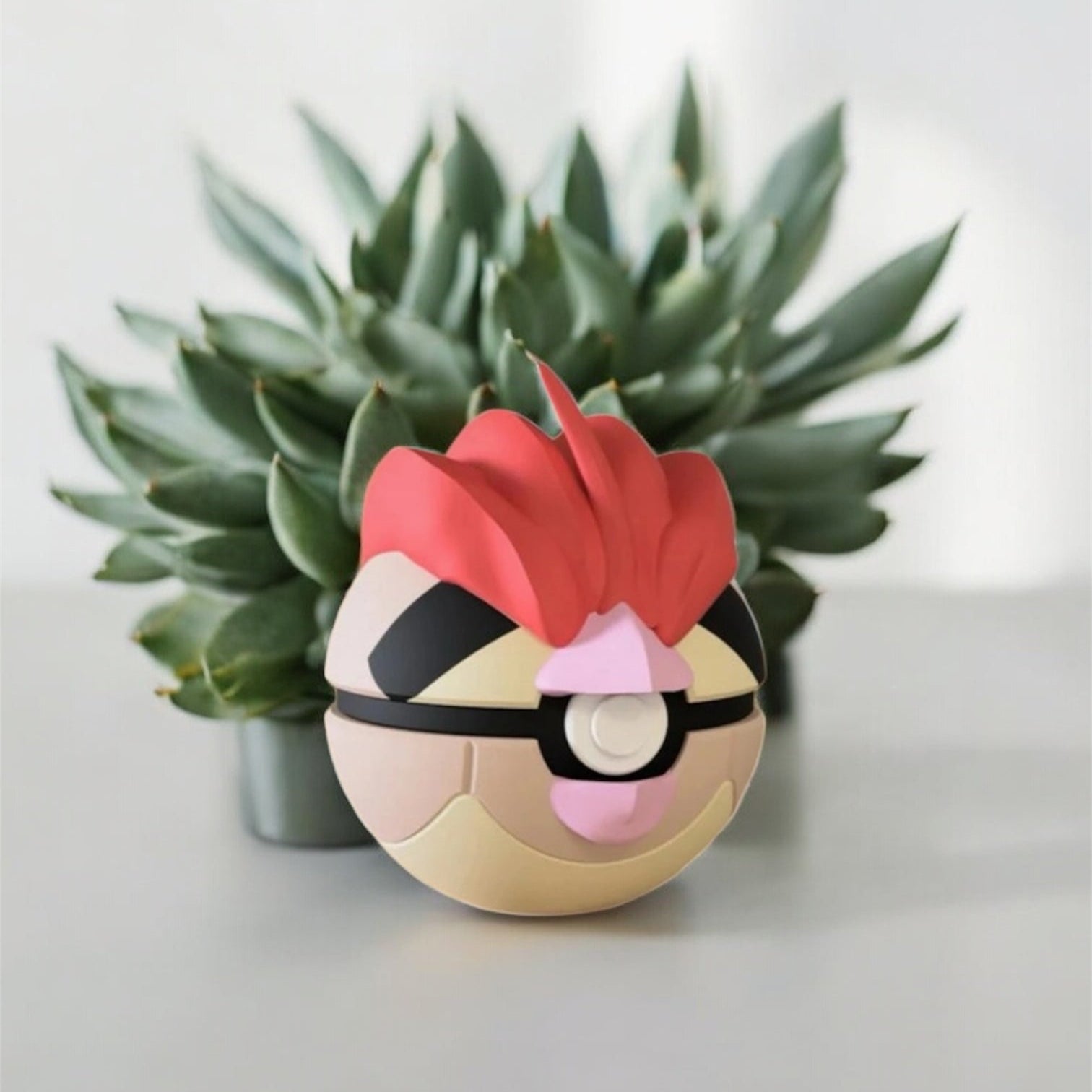 Pokemon Character Design - 3D Printed Pokeball - Pidgeotto - Unique Display Collectible