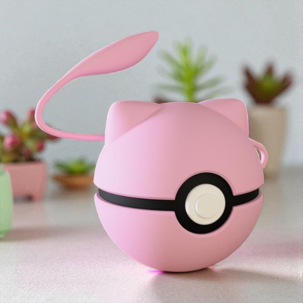 Pokemon Character Design 3D Printed Pokeball - Mew - Unique Display Collectable