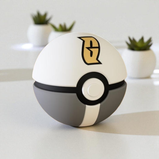 Pokemon 3D printed Pokeball - Team Galactic Design - Unique Display Collectible
