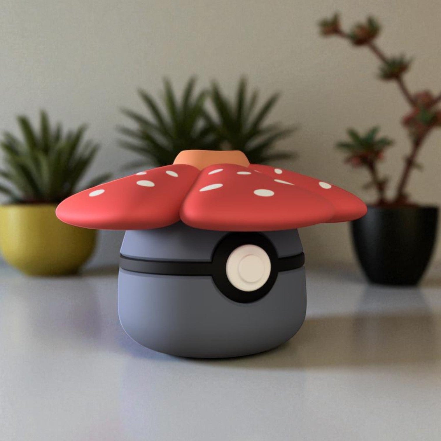 Pokemon Character Design 3D Printed Pokeball - Vileplume - Unique Display Collectible