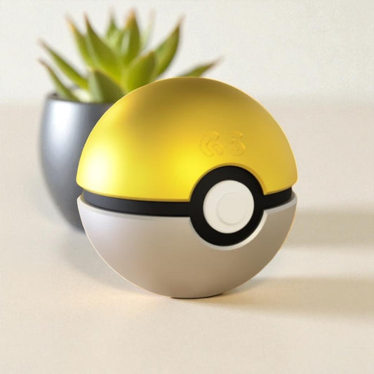 Pokemon 3D Printed Pokeball - The GS Ball Design - Unique Display Collectible