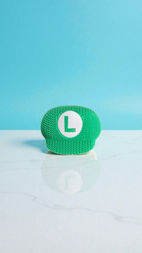 Knitted Design - 3D Printed Mario & Luigi Hat - Unique Display Collectible