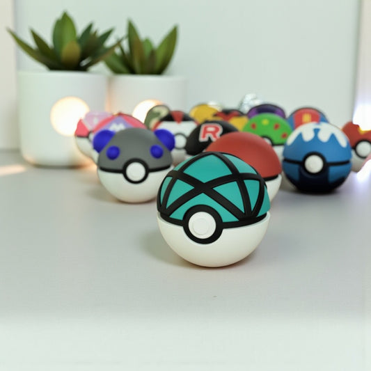 Pokemon 3D Printed Pokeball - Net Ball Design - Unique Display Collectible