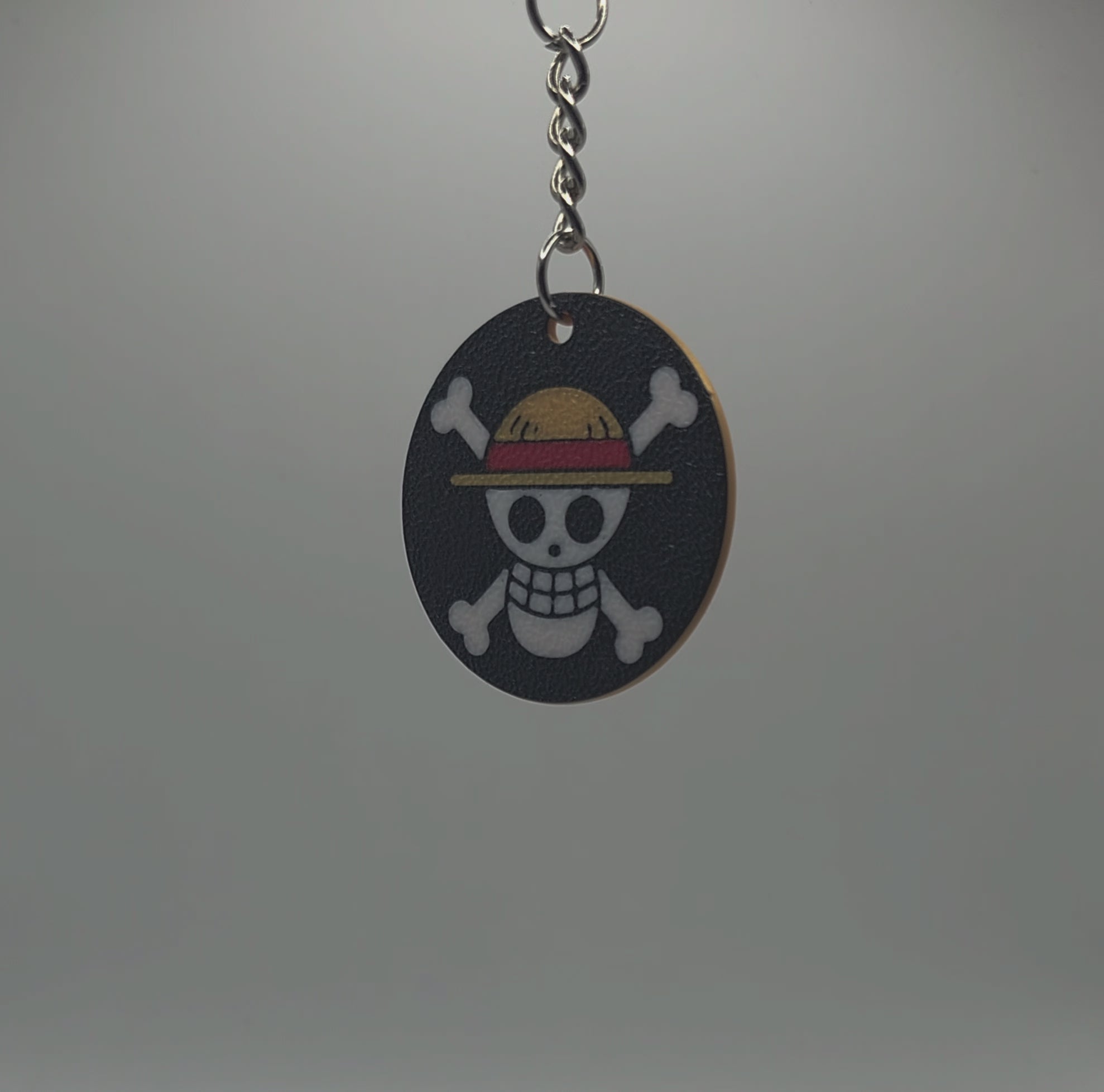 One Piece Inspired- Double sided 3D Printed Keychain- Unique Fan Art Collectible