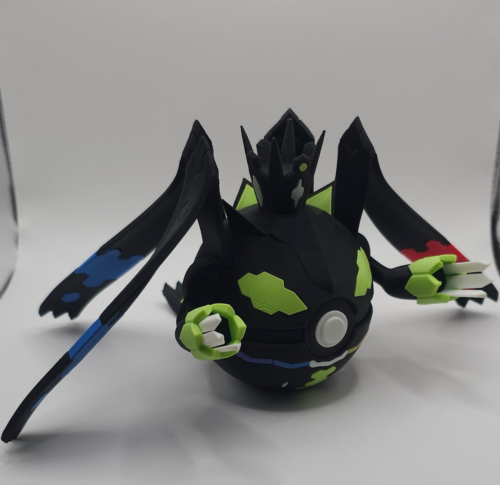Zygarde Complete Form- Pokemon Character Design- 3D Printed Pokeball- Unique Display Collectible