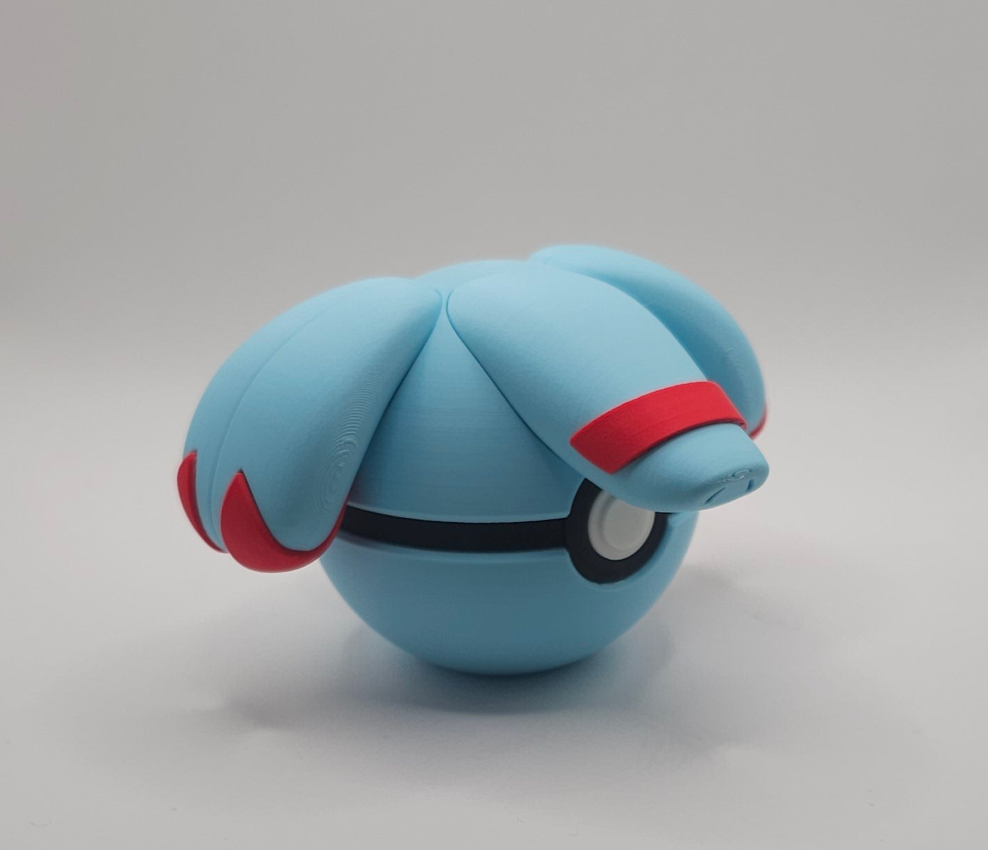 Pokemon Character Design- 3D Printed Pokeball- Phanpy- Unique Display Collectible