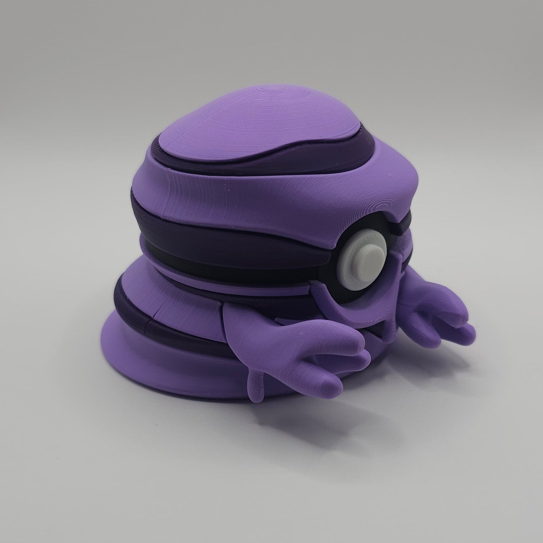 Pokemon Character Design- 3D Printed Pokeball- Grimer- Unique Display Collectible