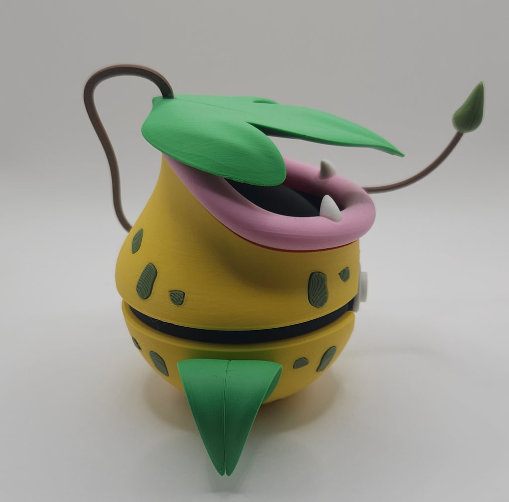 Pokemon Character Design- 3D Printed Pokeball- Victreebel- Unique Display Collectible