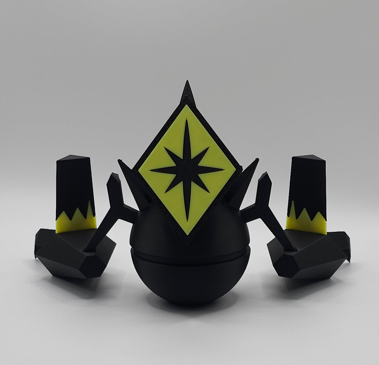 Pokemon Character Design- 3D Printed Pokeball- Necrozma- Unique Display Collectible