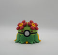 Pokemon Character Design- 3D Printed Pokeball- Bellossom- Unique Display Collectible