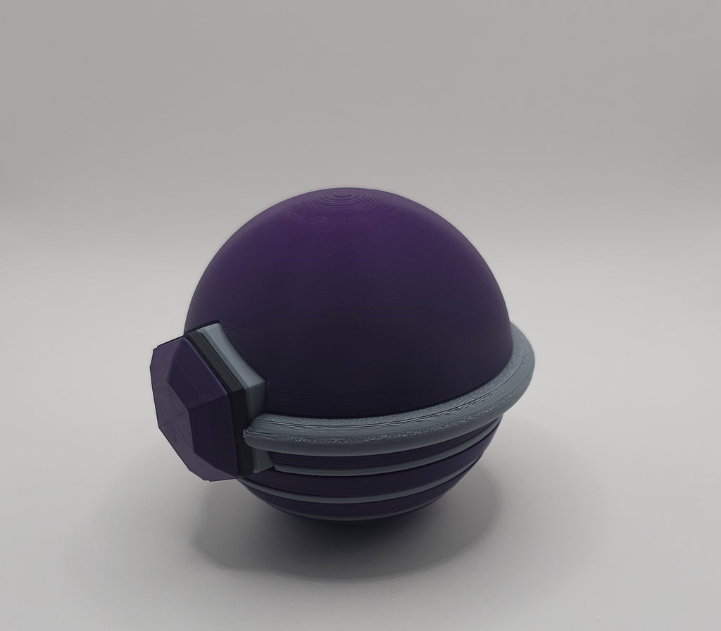 Pokemon 3D Printed Pokeball- Tera Orb Design- Unique Display Fan Art Collectible