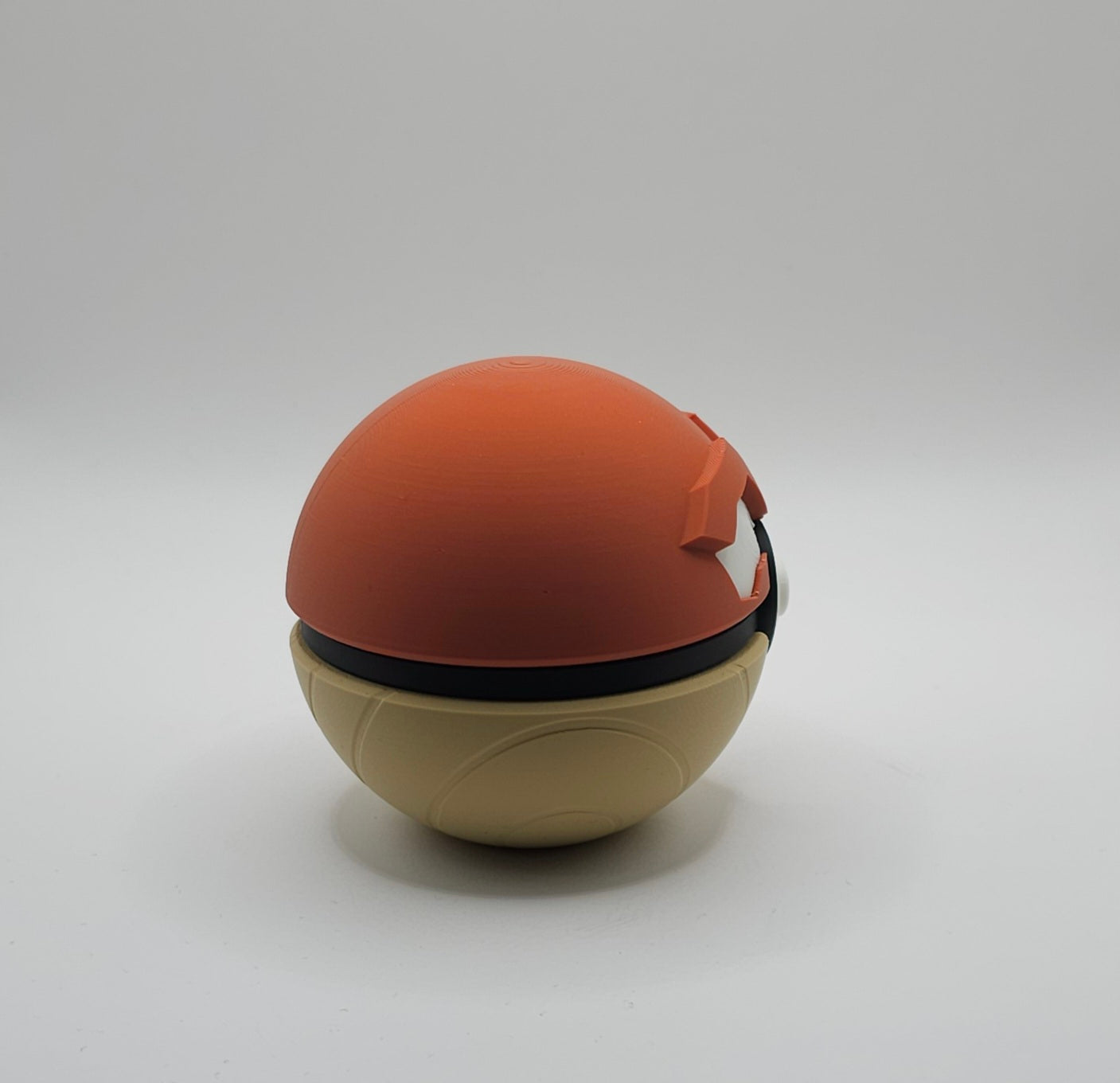 Pokemon Character Design- 3D Printed Pokeball- Hisuian Voltorb - Unique Display Collectible