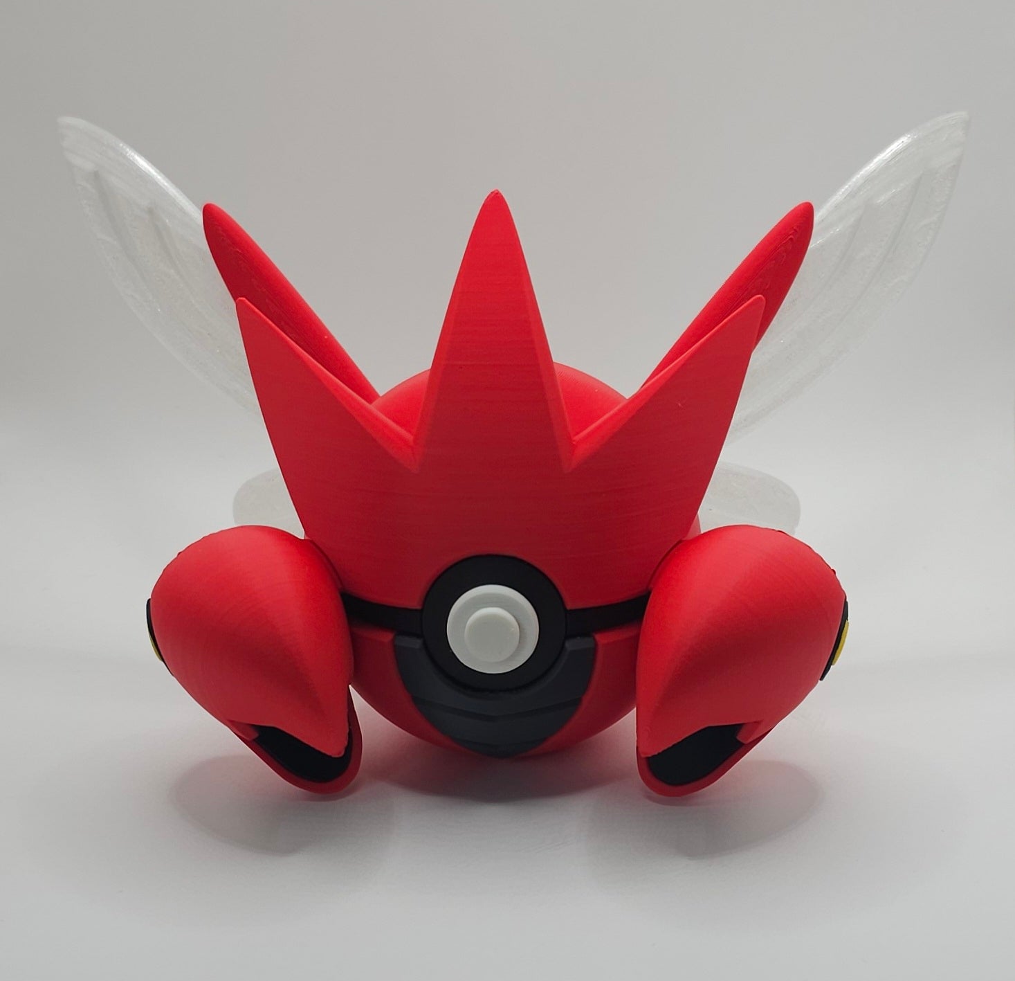 Pokemon Character Design- 3D Printed Pokeball- Scizor- Unique Display Collectible