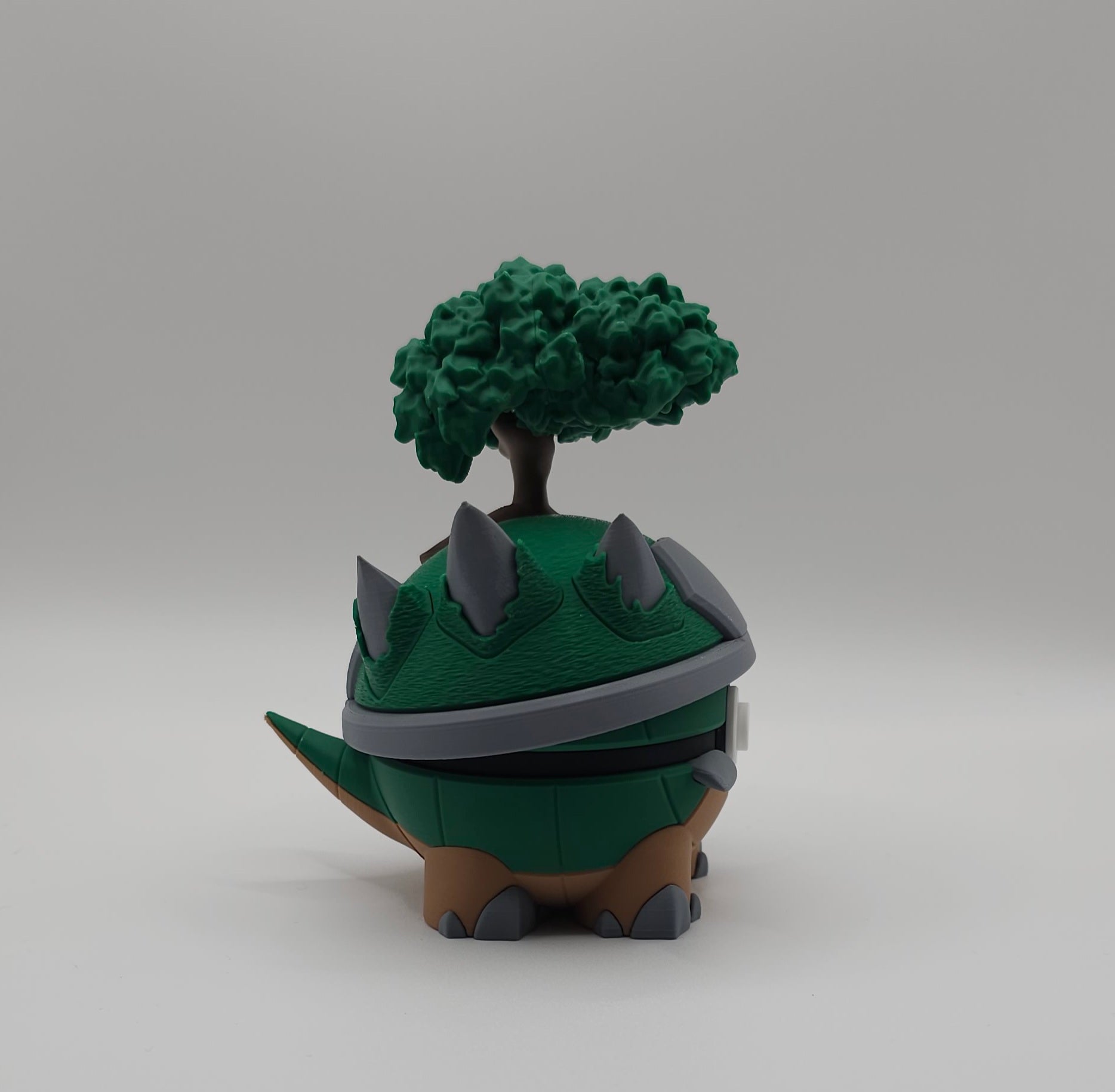 Pokemon Character Design- 3D Printed Pokeball- Torterra- Unique Display Collectible