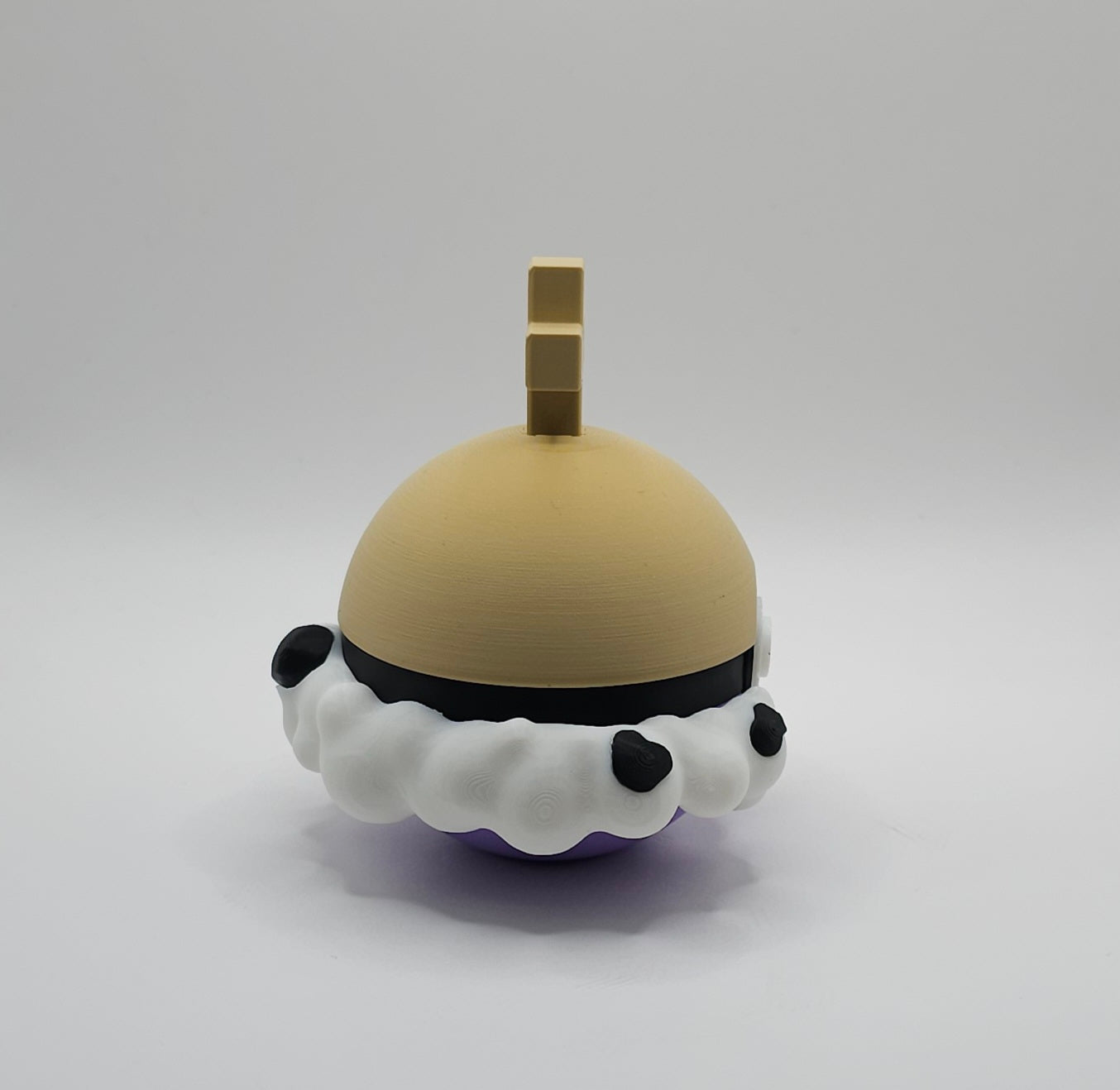 Digital Circus Character Design- 3D Printed Pokeball- Unique Display Collectible