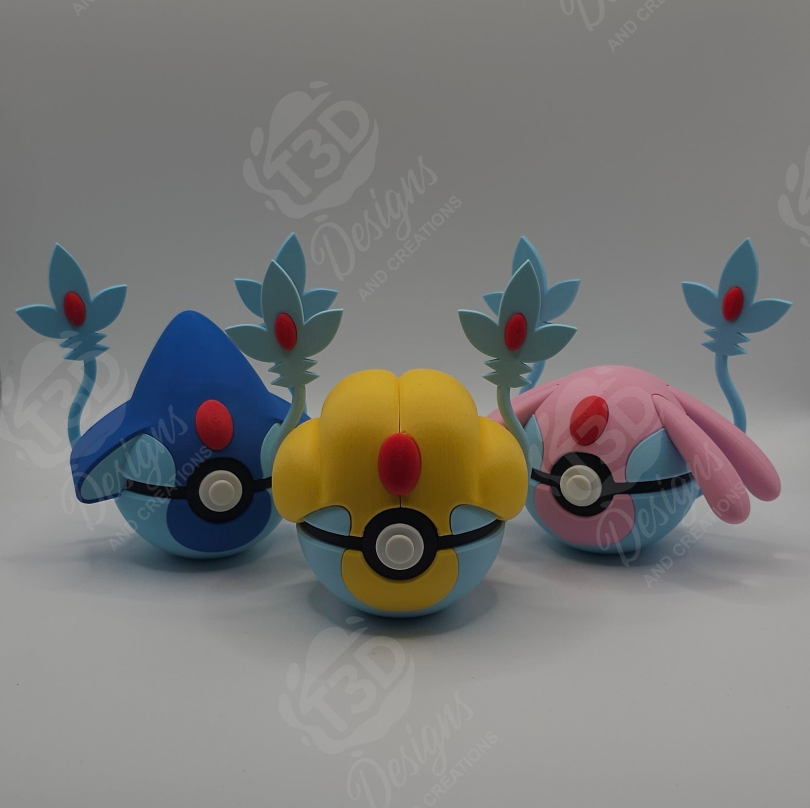 The Lake Trio (Azelf, Uxie & Mesprit)