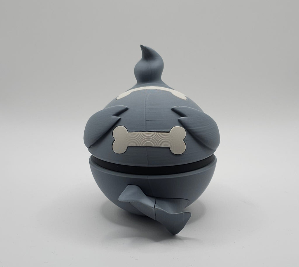 Pokemon Character Design- 3D Printed Pokeball- Duskull- Unique Display Collectible