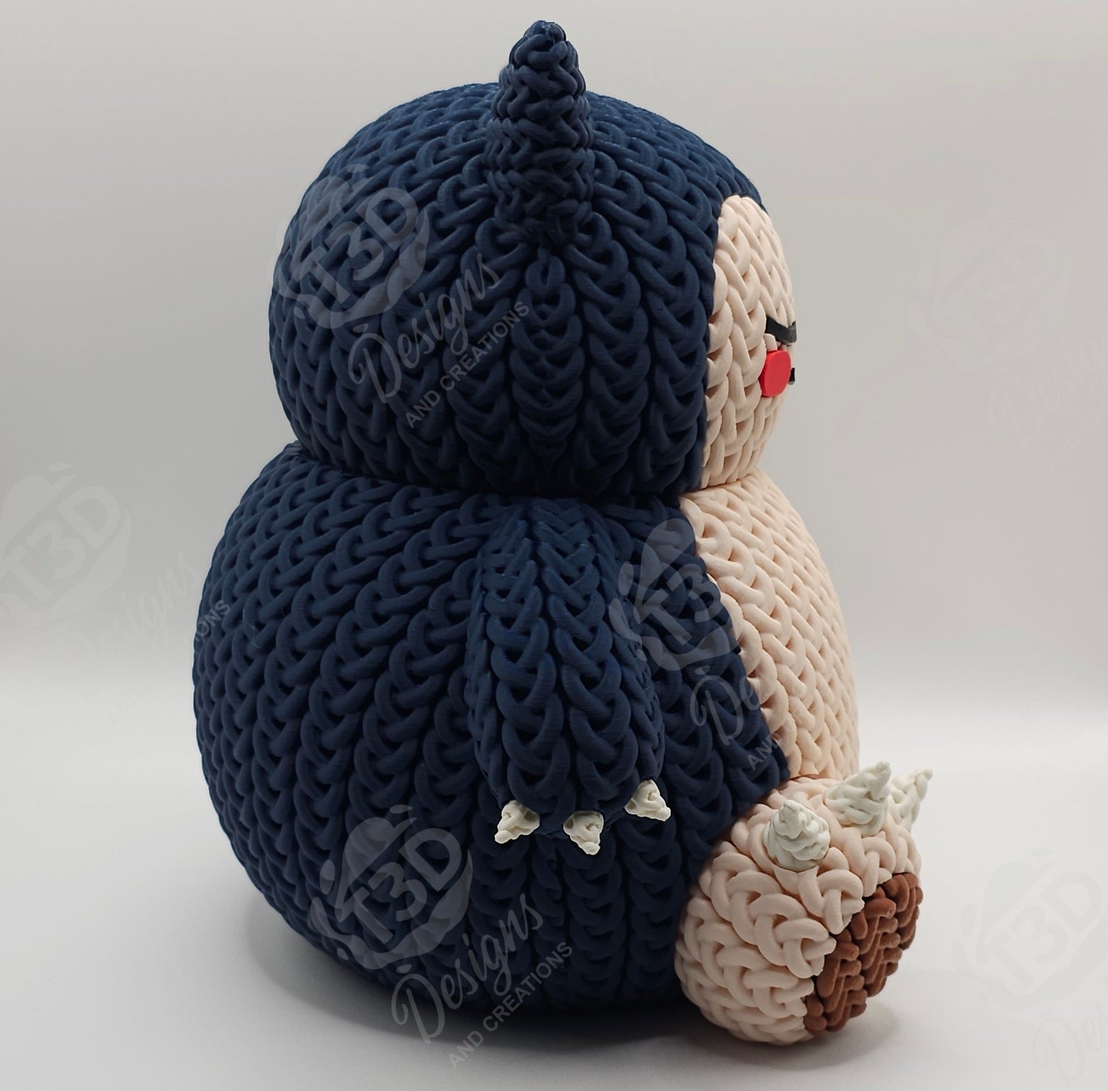 Snorlax Knitted Design Figure