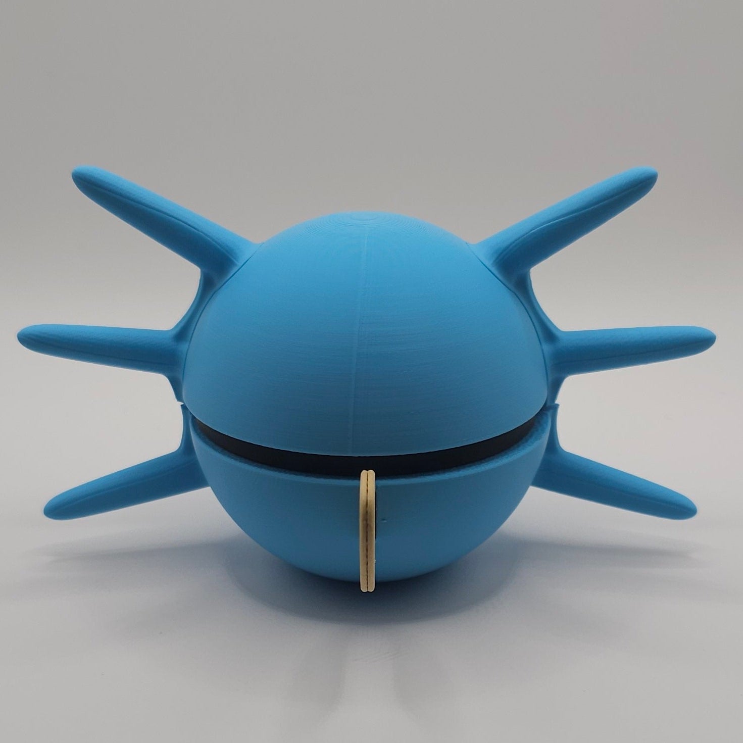 Pokemon Character Design- 3D Printed Pokeball- Horsea- Unique Display Fan Art Collectible