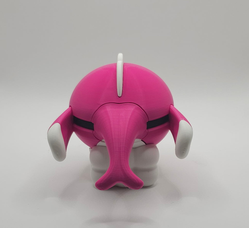 Pokemon Character Design- 3D Printed Pokeball- Tatsugiri- Unique Display Collectible