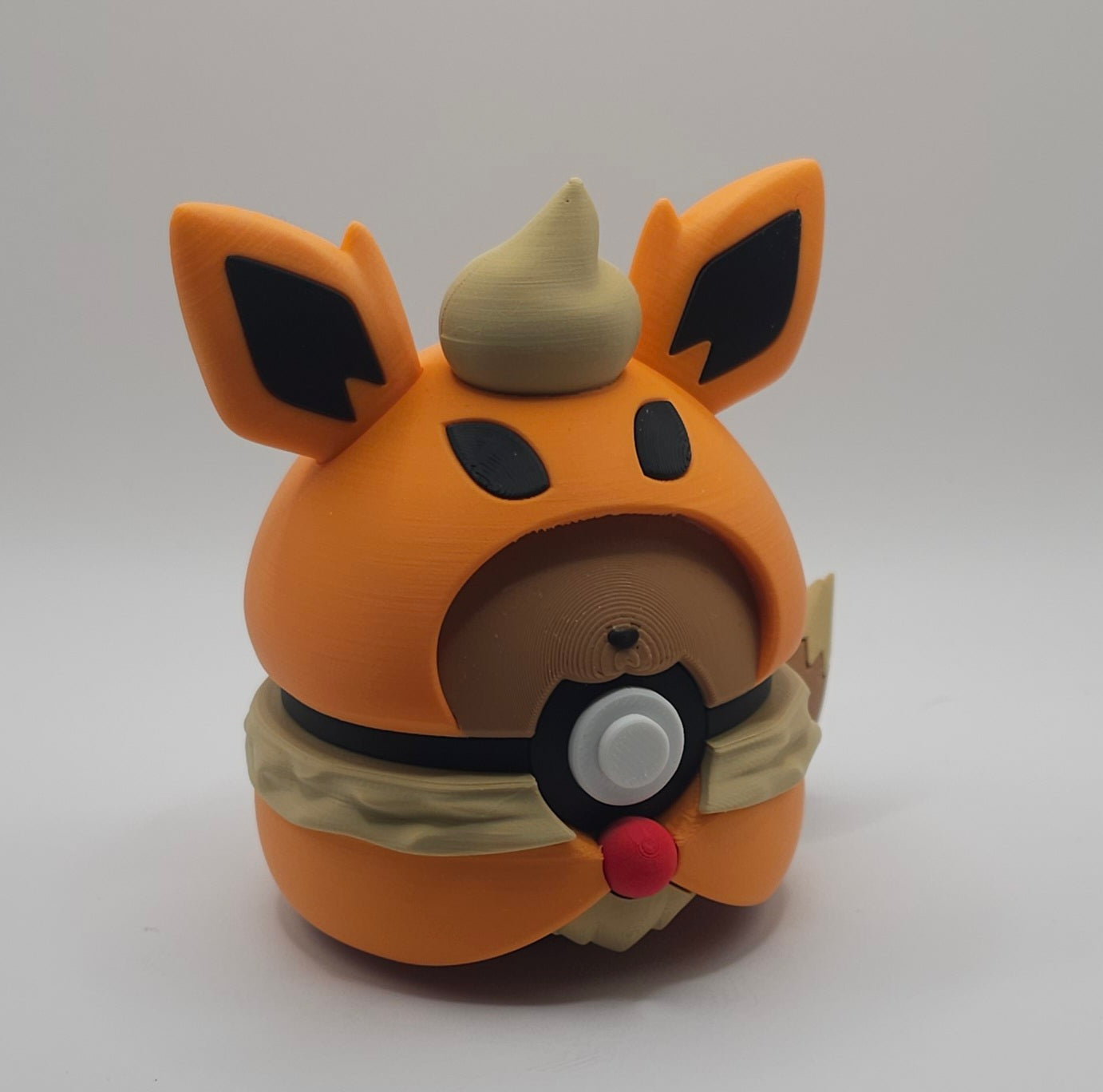 Pokemon Eeveelutions Poncho Design- 3D Printed Pokeball- Unique Display Fan Art Collectible
