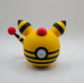 Pokemon Character Design- 3D Printed Pokeball- Ampharos - Unique Display Collectible
